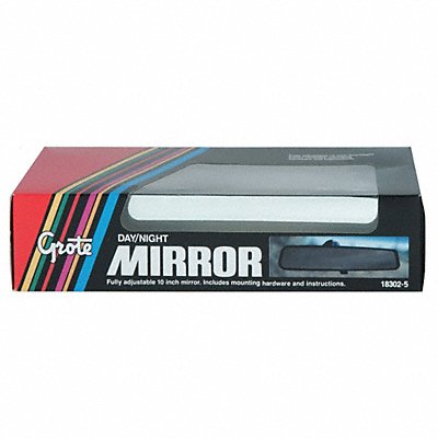 GROTE 183025 Rear View Mirror 10 x 2-7/16 In