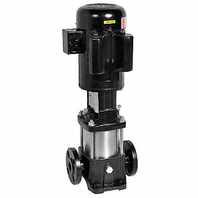 DAYTON 5UWJ2 Pump 1-1/2 HP 120/208-240V 1 Ph 8 Stage