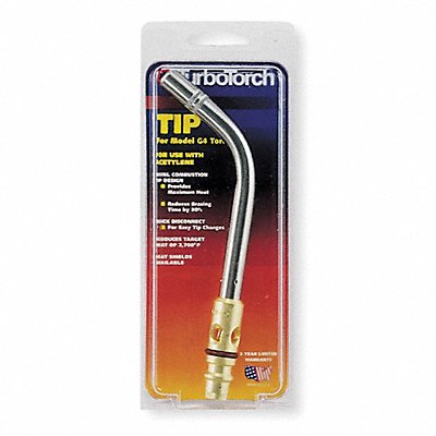 TURBOTORCH 3860104 TURBOTORCH 7/16 in Quick Connect Torch Tip
