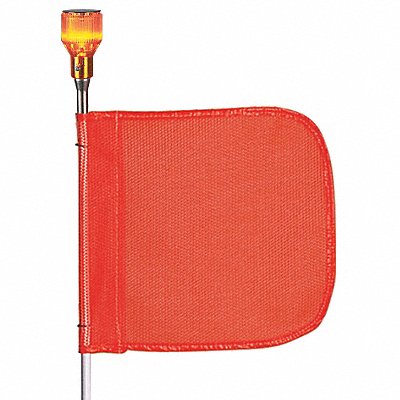 CHECKERS INDUSTRIAL PROD INC FS10LO Warning Whip HD 10 Ft Flag and Socket