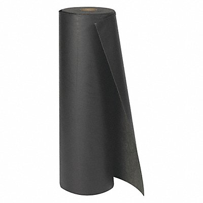 BRADY SPC ABSORBENTS BSM100 Absorbent Roll Universal Black 100 ft.L