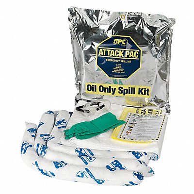 BRADY SPC ABSORBENTS SKOATKGRNG Spill Kit Oil Based Liquids