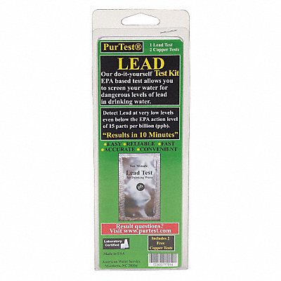 PURTEST 77701 Water Test Kit Lead and Copper