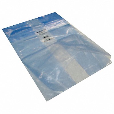 GRAINGER 5VFY0 Open End Poly Bag VCI Gusseted PK25