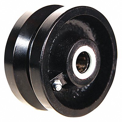 GRAINGER 5VJ53 V-Groove Track Wheel 4 Wheel Dia