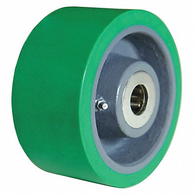 GRAINGER 5VJ67 Polyurethane Tread on Iron Core Wheel 6