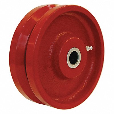 GRAINGER 5VJ80 V-Groove Track Wheel 6 Wheel Dia