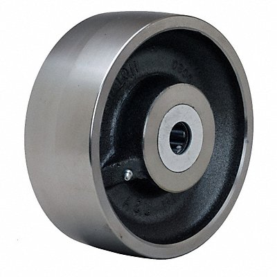 GRAINGER W830FSH1 Steel Tread Wheel 8 6000 lb.