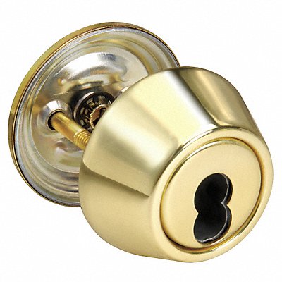 YALE BD112x605 Deadbolt Bright Brass