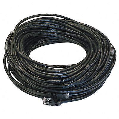 MONOPRICE 2164 Patch Cord Cat 5e Booted Black 100 ft.