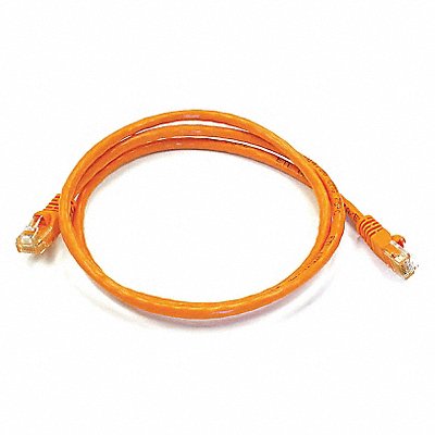 MONOPRICE 3413 Patch Cord Cat 6 Booted Orange 3.0 ft.