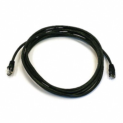 MONOPRICE 3435 Patch Cord Cat 6 Booted Black 10 ft.