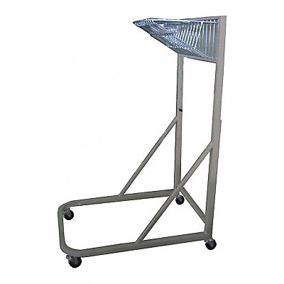 GRAINGER 5W268 Pivot Mobile Stand 43 1/2 to 61 1/2 In H