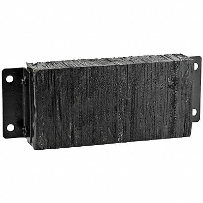 GRAINGER 5W825 Dock Bumper 10x4-1/2x27 in Rubber