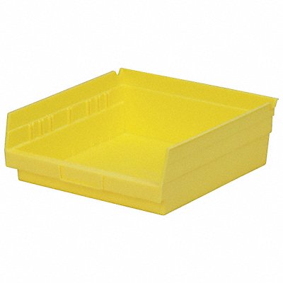 AKRO-MILS 30170YELLO F8874 Shelf Bin Yellow Industrial Grade Poly 4 in