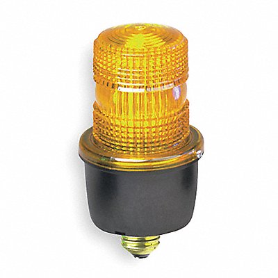 FEDERAL SIGNAL LP3E120A Low Profile Warning Light Strobe Amber