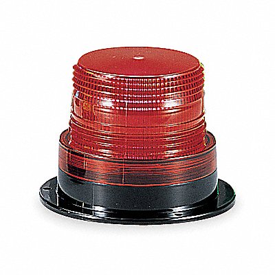 FEDERAL SIGNAL LP6012048R Low Profile Warning Light Strobe Red