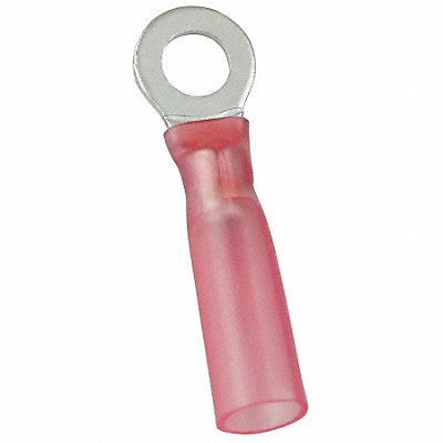 POWER FIRST 5WHJ1 Ring Terminal Red 22 AWG 16 AWG PK25