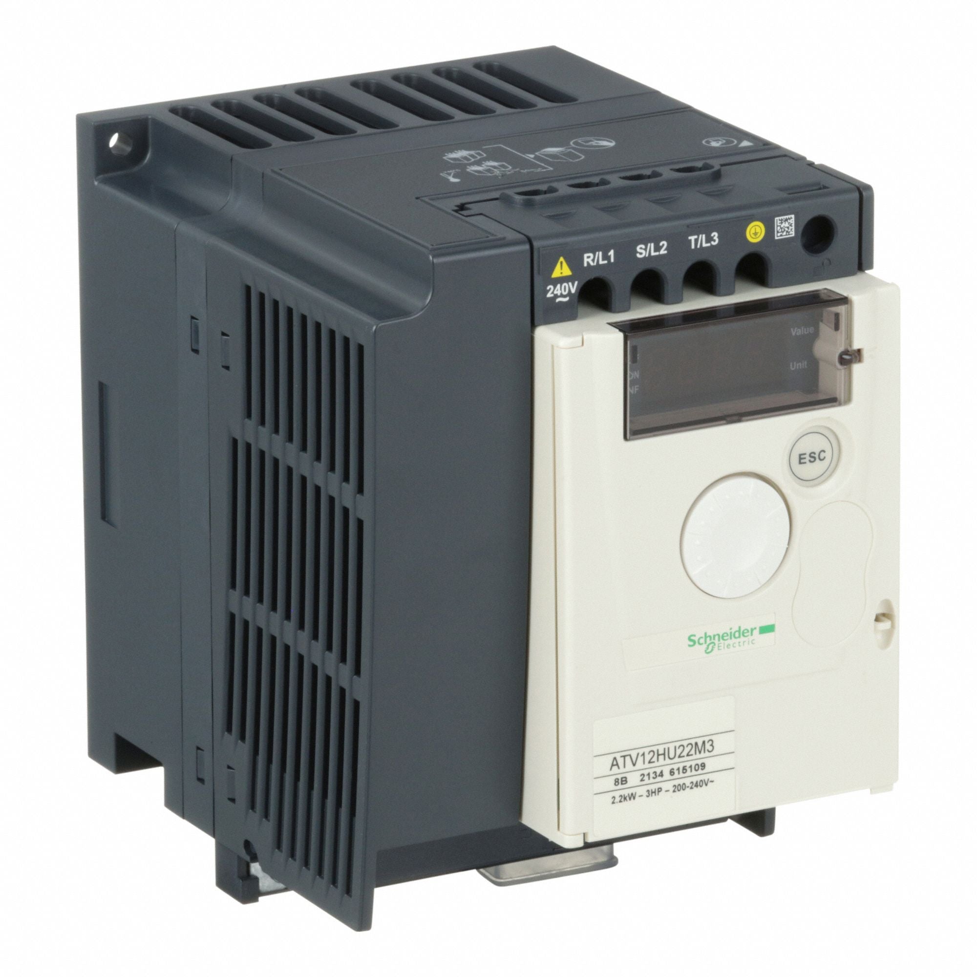SCHNEIDER ELECTRIC ATV12HU15M3 Variable Frequency Drive 2hp 200 to 240V