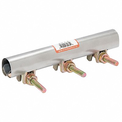 GRAINGER 330049 Repair Clamp 3/4 Pipe Size Partial Cov 9 L
