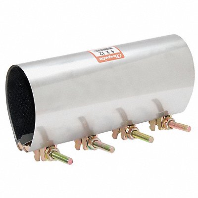 GRAINGER 330139 Repair Clamp 6 Pipe Size Partial Cov 9 L