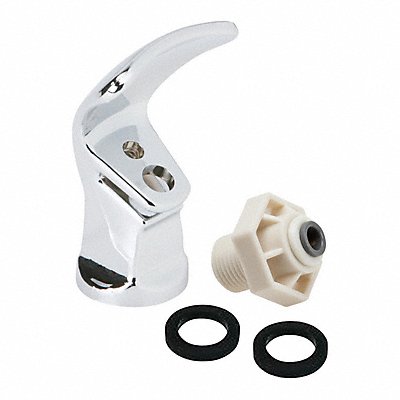 HALSEY TAYLOR 98533C Chrome Bubbler Kit Pipe 3/8 in Silver