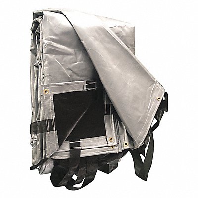 GRAINGER 5WUF3 Tarp PE Tarpaulin Polyethylene 25x48Ft