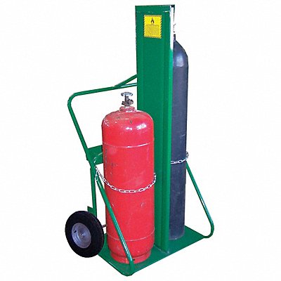 SAFTCART 40216FW Cylinder Hand Truck 400lb 62 x35 x12-1/2
