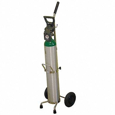 SAFTCART MDE6X Cylinder Trolley 38 in H 100 lb.