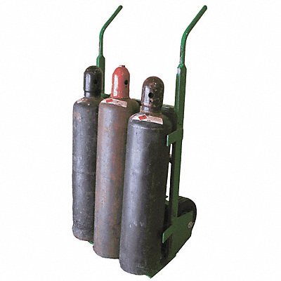 SAFTCART 78010W Cylinder Hand Truck 800lb 49 x28 x12-1/2