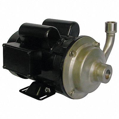 DAYTON 5WXT0 Centrifugal Pump 316SStl 1P 3/4in 1/2hp 38gpm