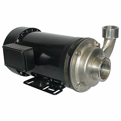 DAYTON 5WXT7 CntrfugPmp 316Stl 3P 1 1/4 1.5hp 116gpm