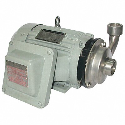 DAYTON 5WXU8 Centrifugal Pump 316SStl 1 1/4in 1 1/2hp