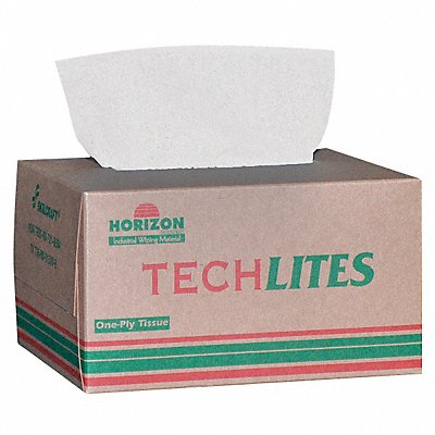 ABILITY ONE 7920010000000 Dry Wipe 4-1/2 x 8-1/4 White PK60