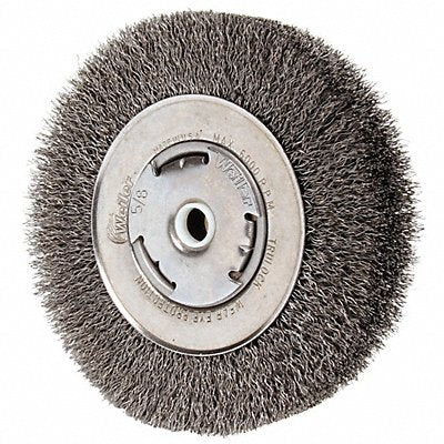 WEILER 93122 Crimped Wire Wheel Brush Arbor 6 In.