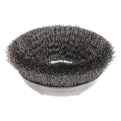 WEILER 93125 Crimped Wire Cup Brush 6 in 0.020 in