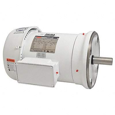 DAYTON 5XAU6BG Washdown Motor 5 HP 3525 184TC 230/460V
