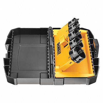 DEWALT D1800IR5 Hole Saw Kit Saw Range 3/4 to 1-3/8