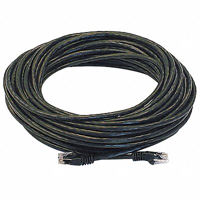 MONOPRICE 2323 Patch Cord Cat 6 Booted Black 50 ft.