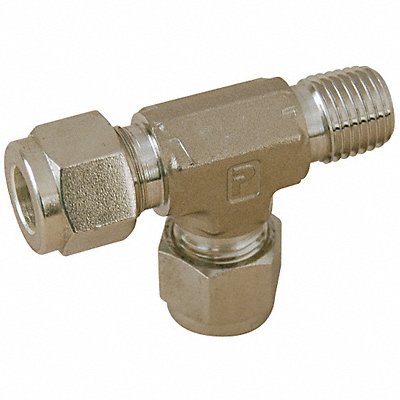 PARKER 4MRT4N316 Run Tee SS A-LOKxM 1/4In
