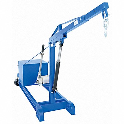VESTIL CBFC2000 Mobile Floor Crane CounterBalance 2000Lb