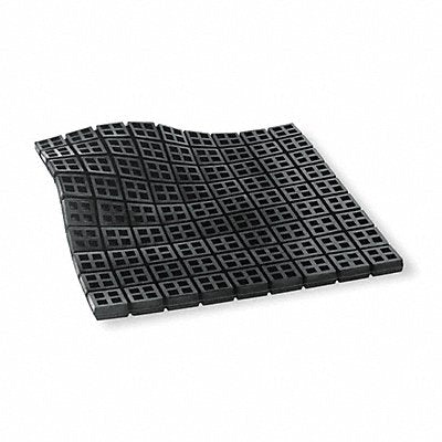 MASON 2LVR6 Vibration Iso Pad 4x4x3/4 In PK2
