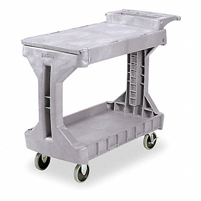 AKRO-MILS 30930GREY Utility Cart 400 lb Load Cap. PE