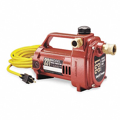 LIBERTY PUMPS 331 Utility Pump 1/2 HP 115V 3/4in GHT