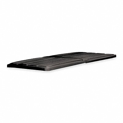 RUBBERMAID COMMERCIAL PRODUCTS FG102700BLA Tilt Truck Lid Black Fits 40-1/2 cu ft.