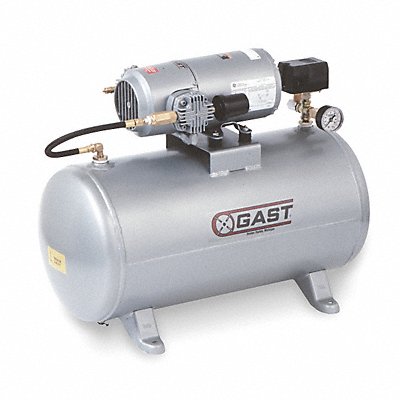 GAST 3HBB69TM300AX Electric Air Compressor 0.33 hp 1 Stage