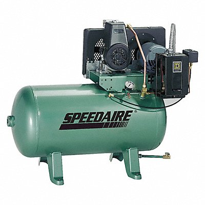SPEEDAIRE 3JR83 Electric Air Compressor 1 hp 1 Stage