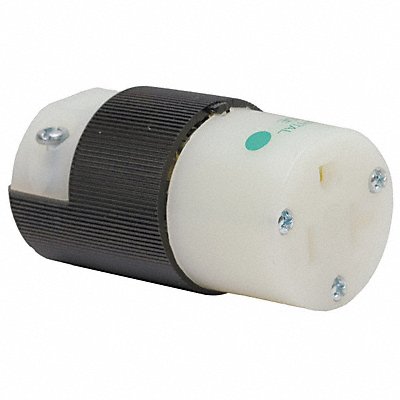 HUBBELL HBL8319C Strt Bld Cnr Blk Wht 2P3W Elastomer 5-20R