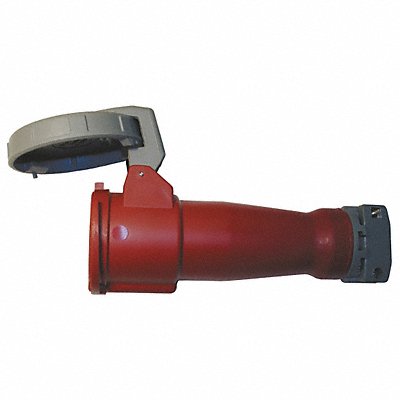 HUBBELL HBL460C7W WT Pin and Sleeve Connector 60 A IEC Red 3Pl