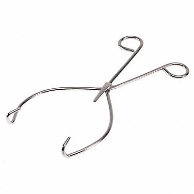 GRAINGER 5ZPV9 Dish Clamp 9 In Stainless Steel